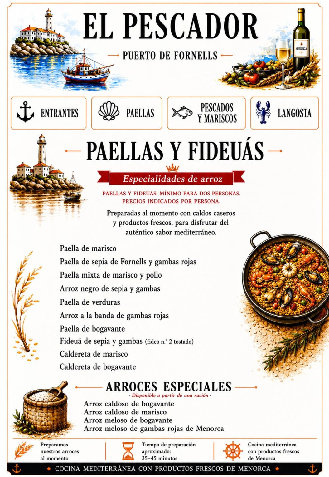 carta el restaurante castellano
